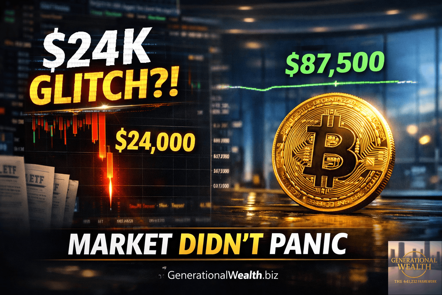 Bitcoin Flash Crash Glitch, ETF Outflows, and Calm Holiday Markets: What Christmas Day Revealed About Crypto