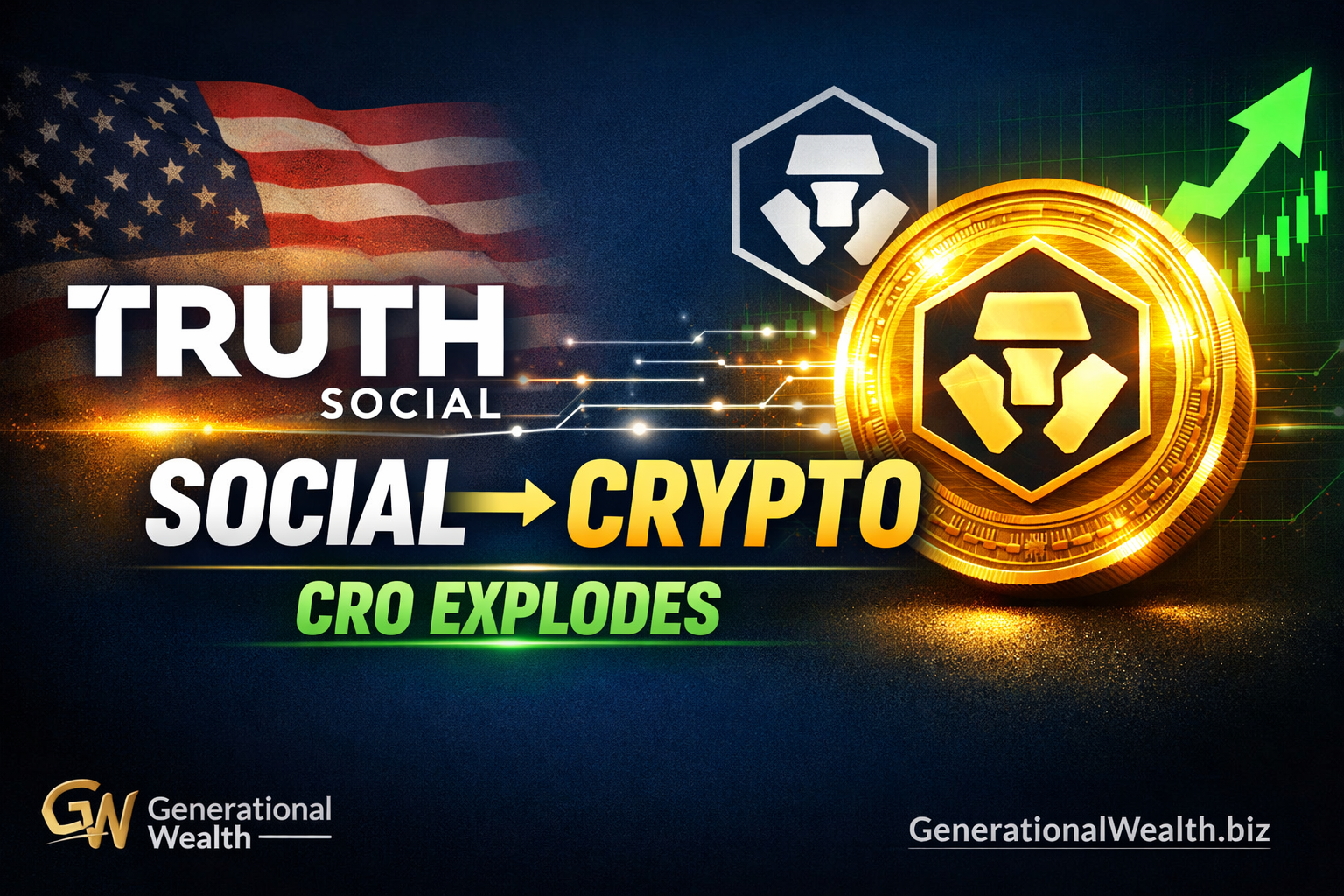 Trump Media Partners With Crypto.com: How CRO Rewards Could Transform Social Media Engagement
