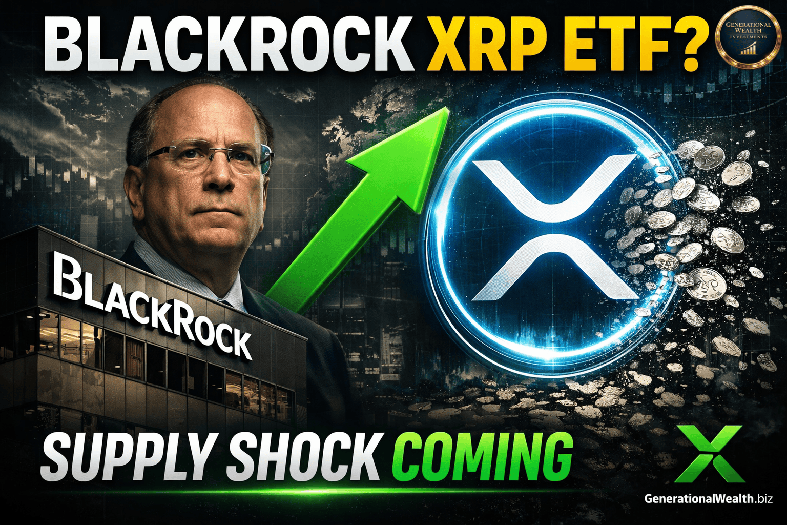 Could a BlackRock XRP ETF Trigger One of the Largest Wealth Transfers in Crypto History?