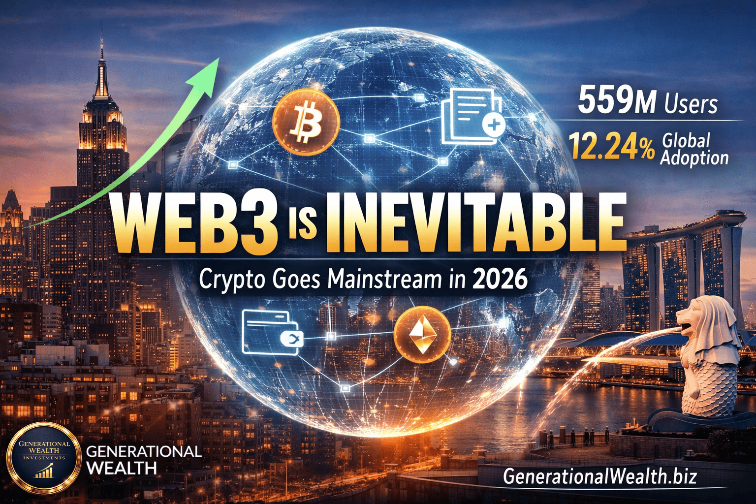 Why Crypto in Web3 Is No Longer Optional — It’s Inevitable in 2026 and Beyond