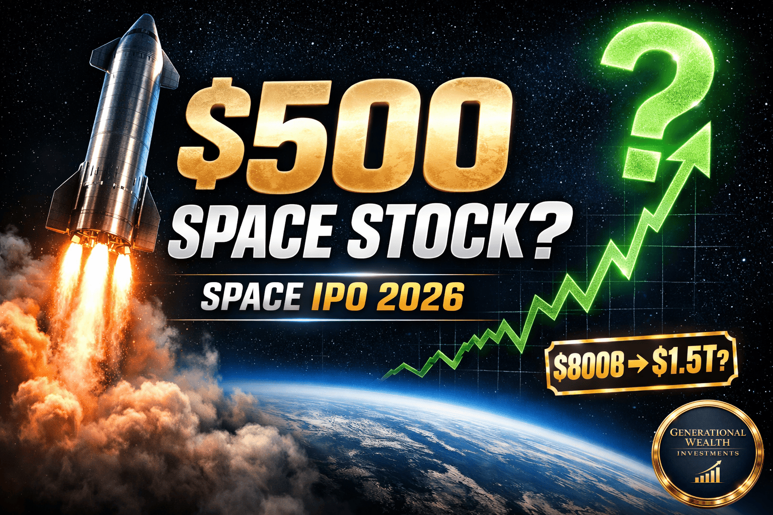 SpaceX IPO 2026: Could SpaceX Stock Hit $500 Per Share?