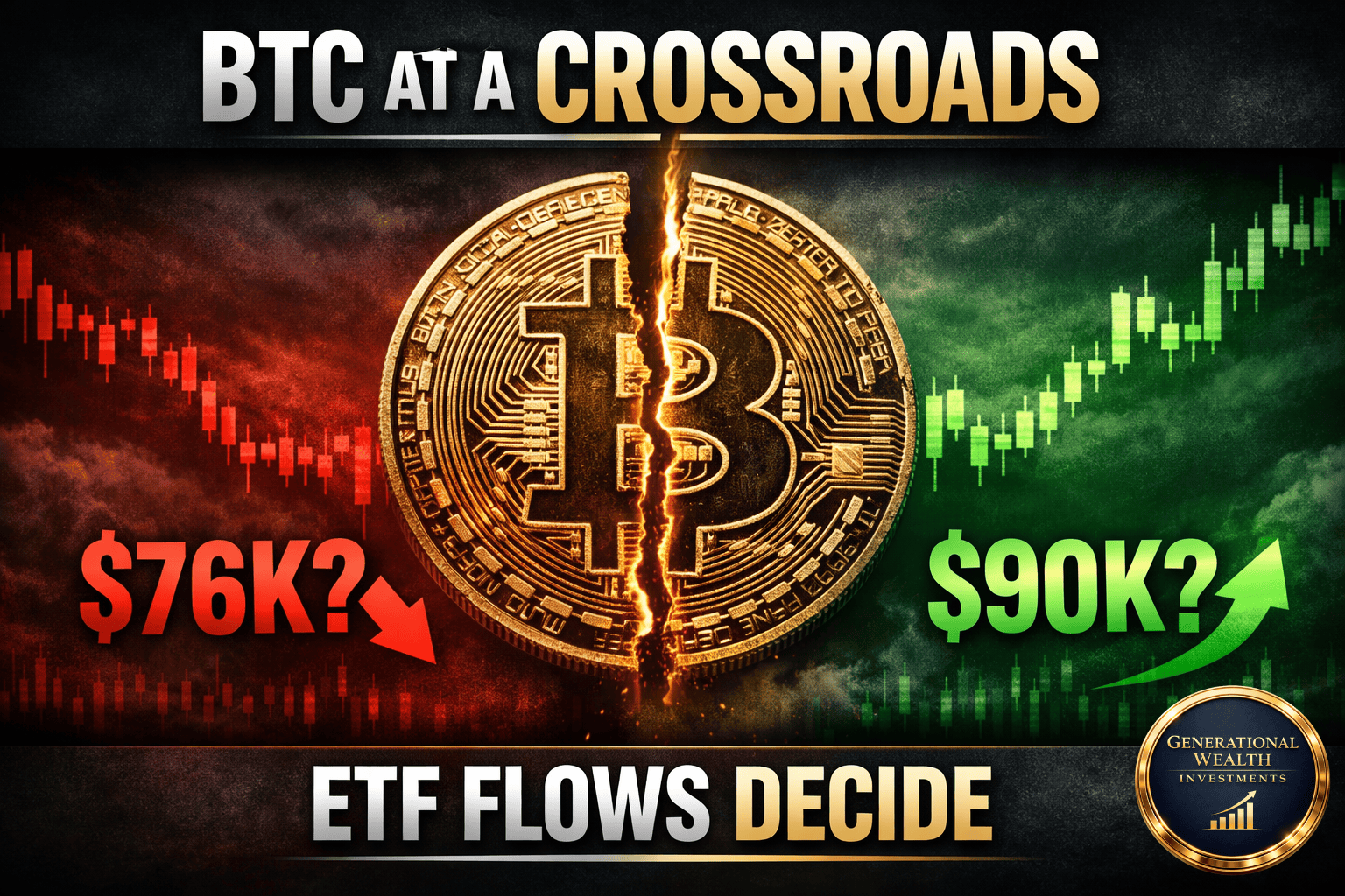 Can Bitcoin Reclaim $90,000? Institutional Flows Will Decide the Next Major Crypto Move