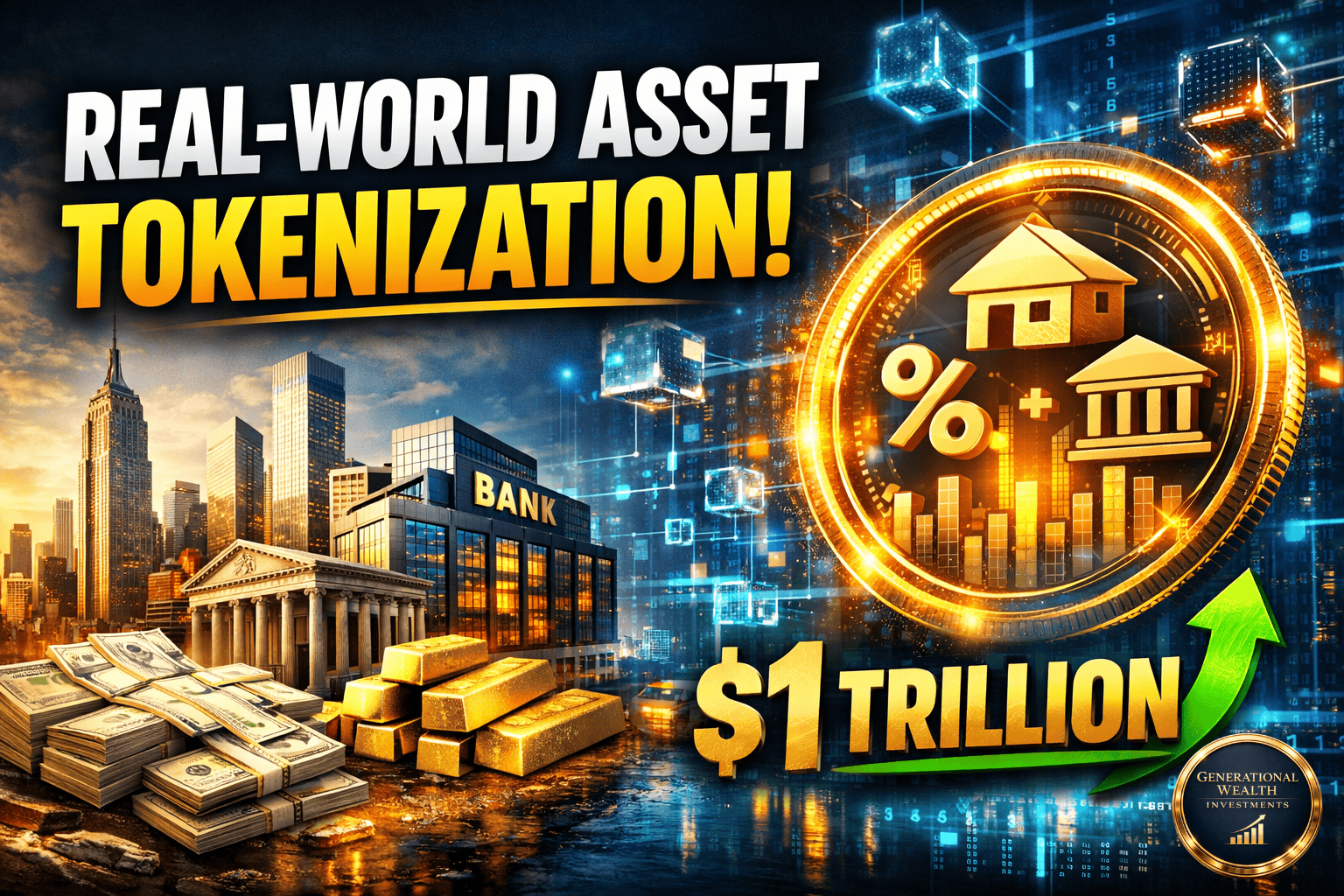 Real-World Asset (RWA) Tokenization Explained: The Trillion-Dollar Bridge Between Crypto and Traditional Finance