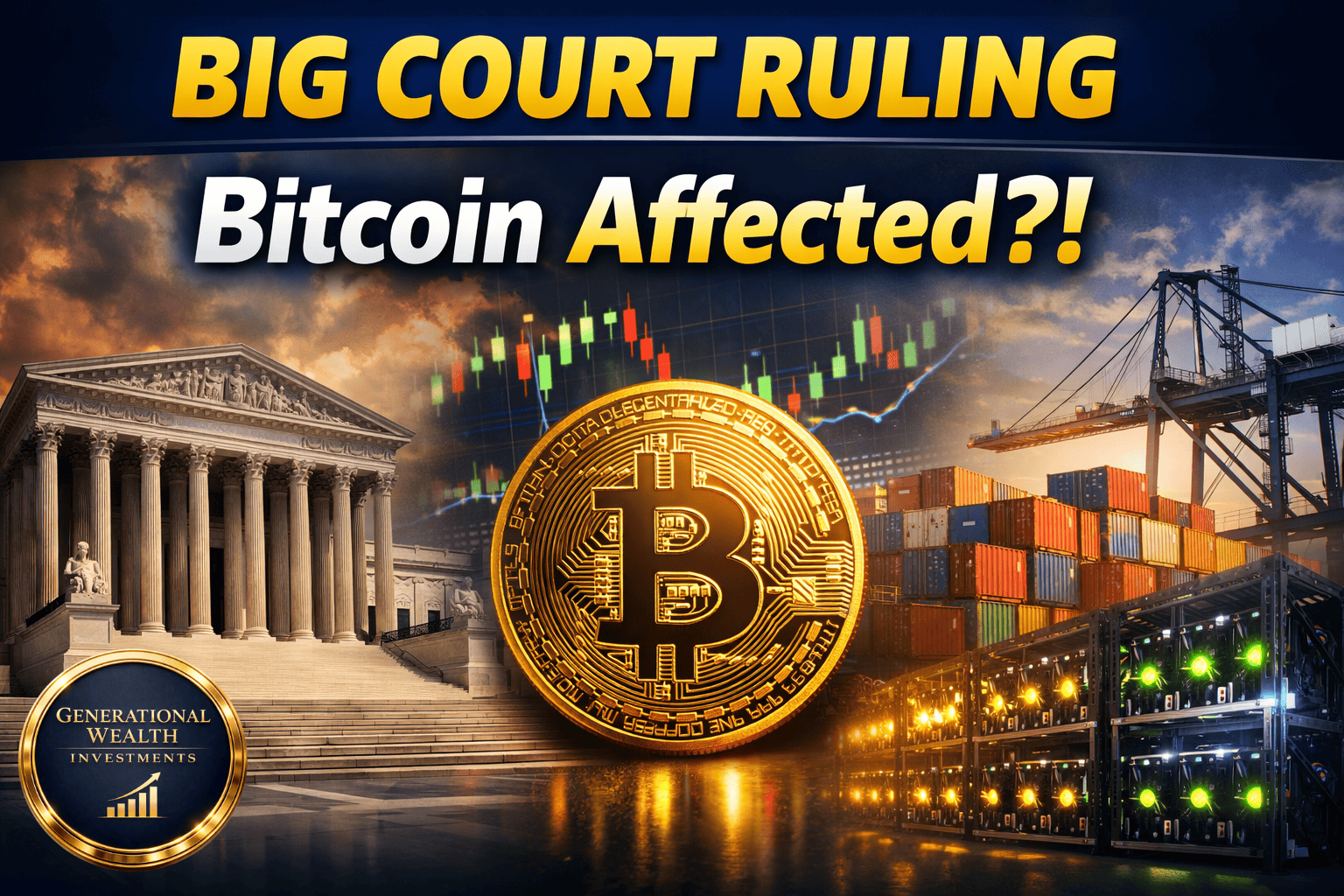Supreme Court Tariff Ruling Shakes Markets — What It Means for Bitcoin, Crypto Mining, and the 2026 Cycle