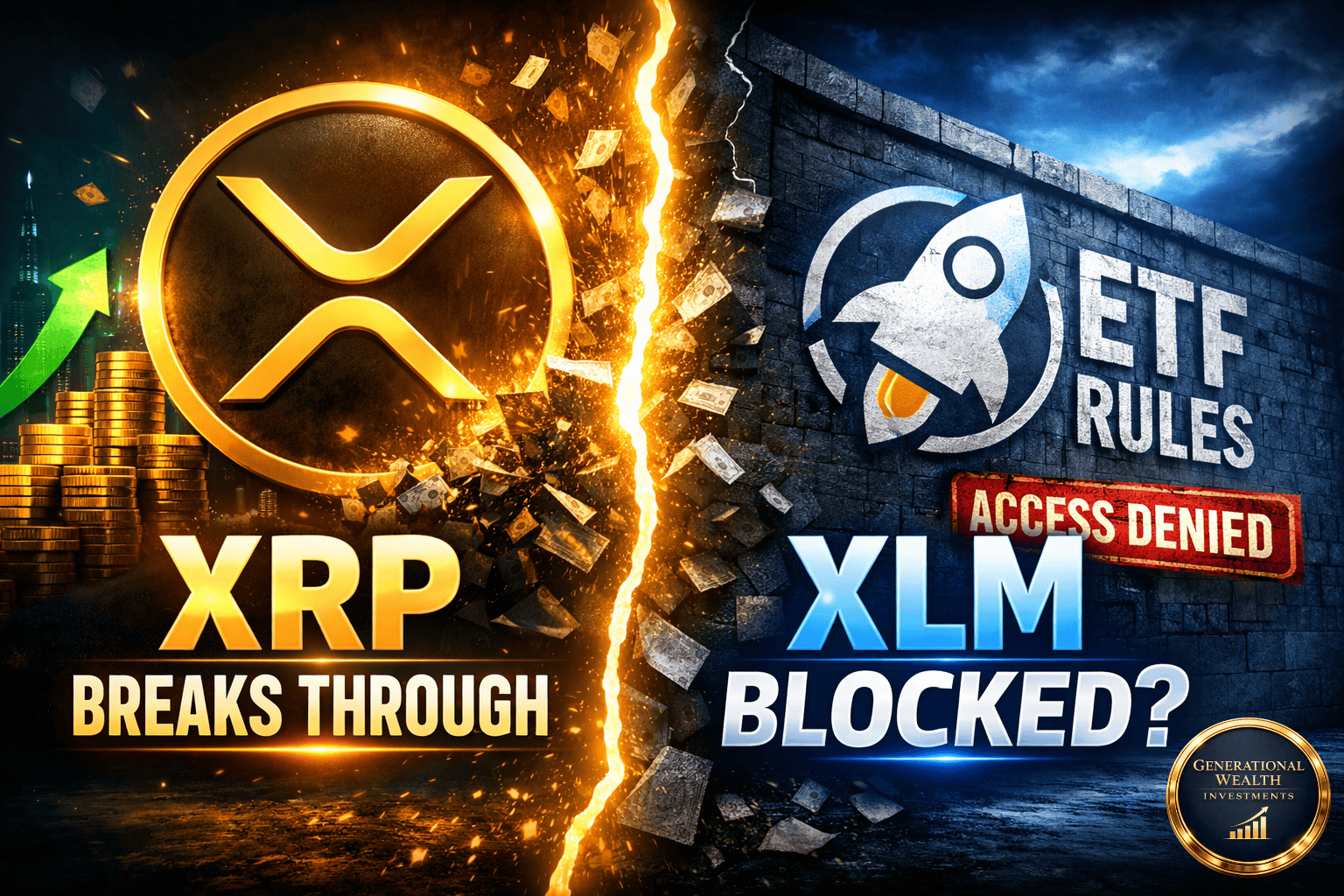 XRP vs XLM in 2026: Why the ETF Wall Could Send Institutional Billions Toward XRP First