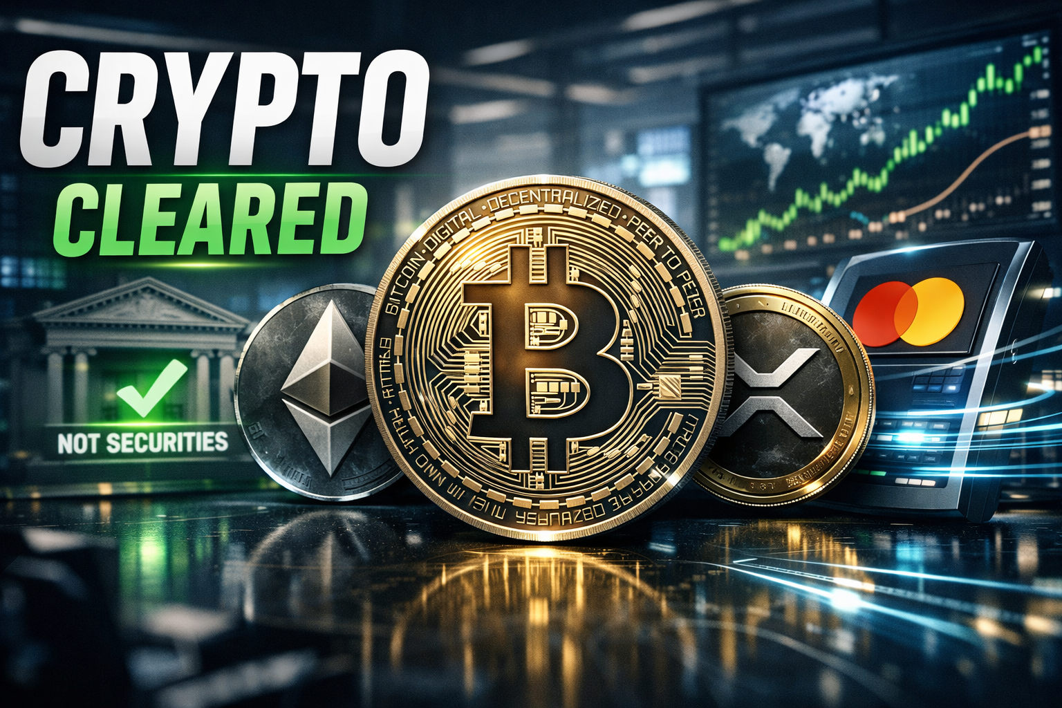 SEC Declares Most Crypto Not Securities as Mastercard Bets $1.8B on Stablecoins: Crypto Market Enters New Phase