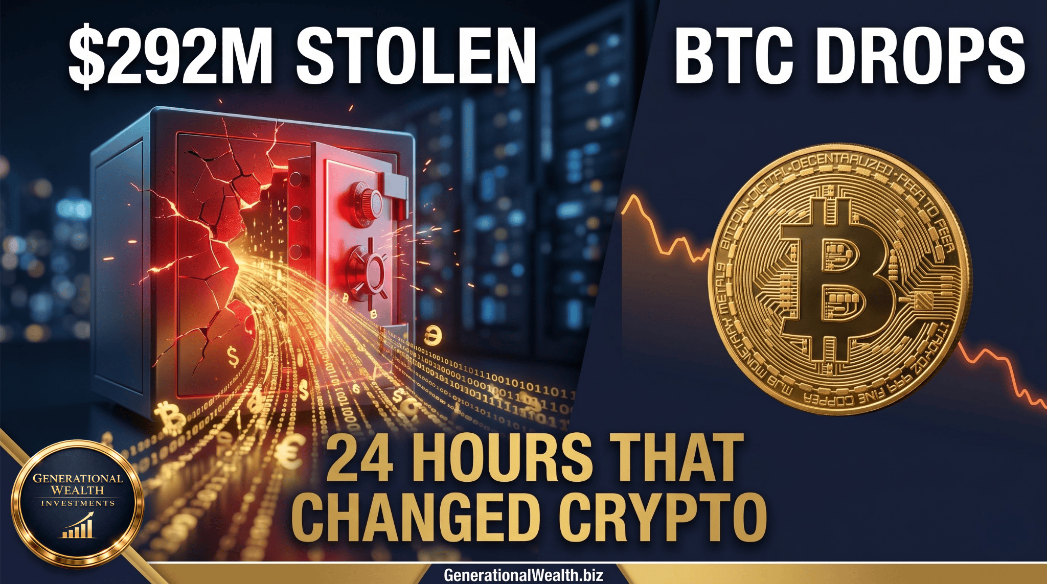 $292M DeFi Exploit, RAVE Token Crashes 90%, and U.S.-Iran Tensions Shake Crypto Markets