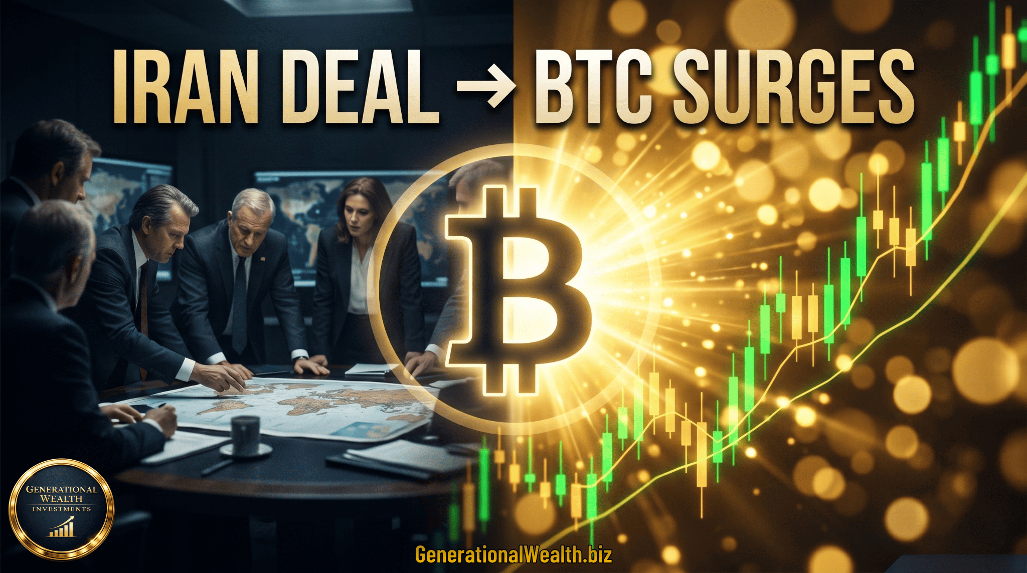 Bitcoin Surges on Iran Peace Deal as Altcoins Post Double-Digit Gains