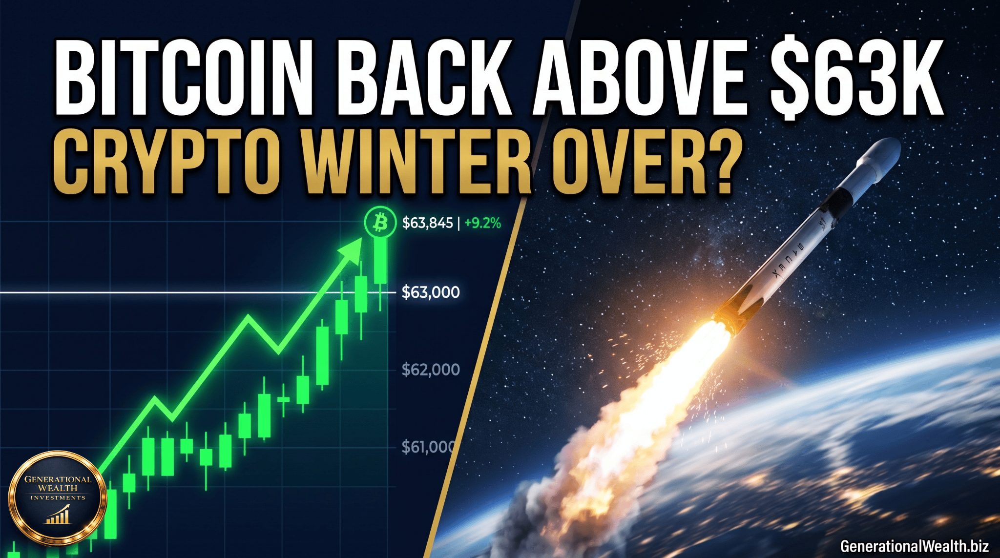 Bitcoin Reclaims $63,000 as Standard Chartered Calls the Crypto Winter Bottom — SpaceX IPO Shakes Up Market Liquidity