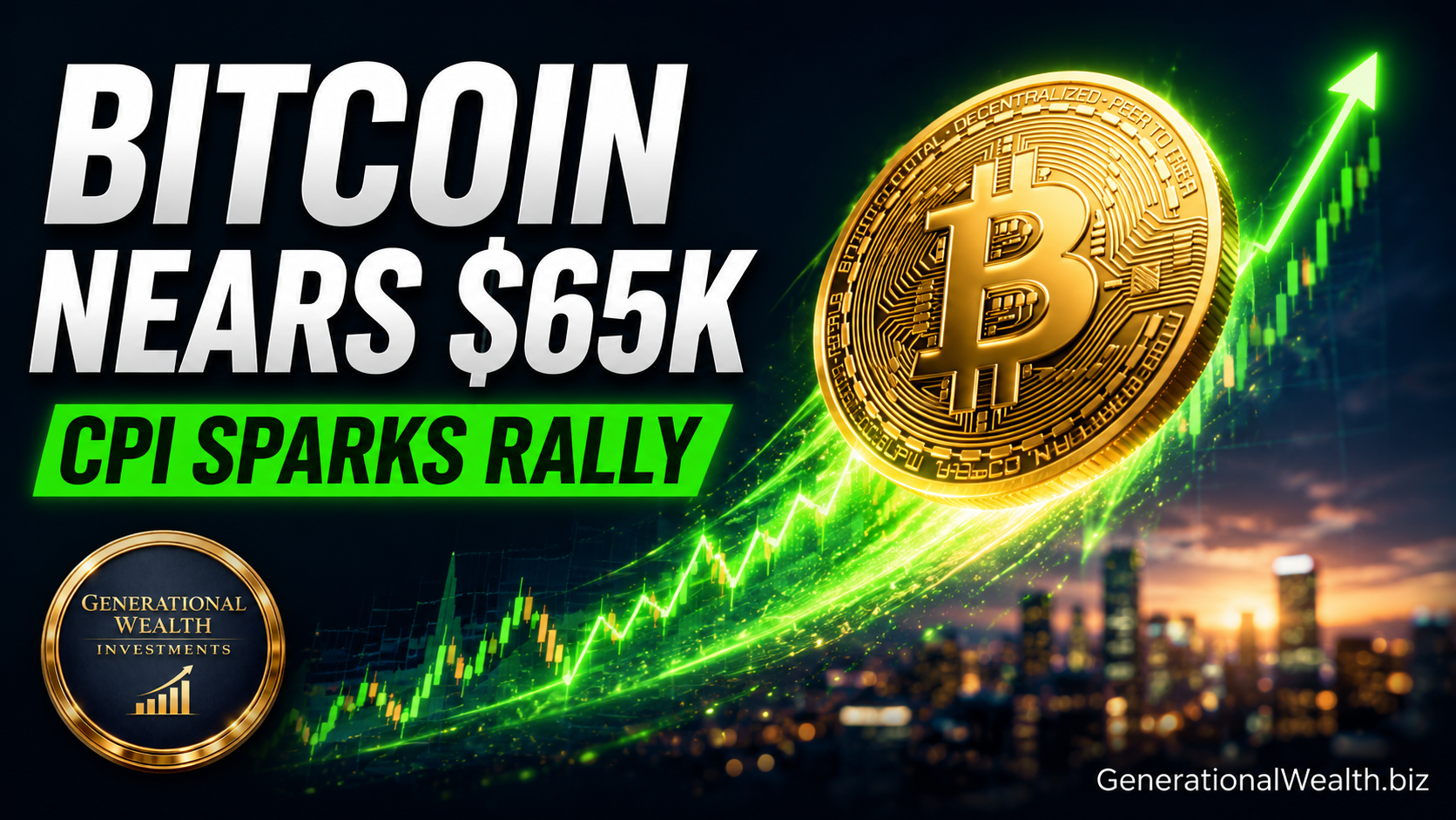 Bitcoin's Breakout Toward $65,000: How a Cooler-Than-Expected CPI Report Reignited the Rally