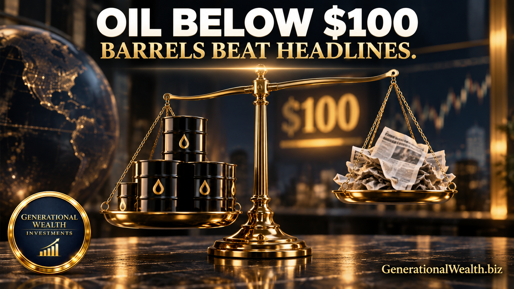 Oil Falls Below $100 Despite Attacks on Saudi Arabia: Why Barrels Beat Headlines
