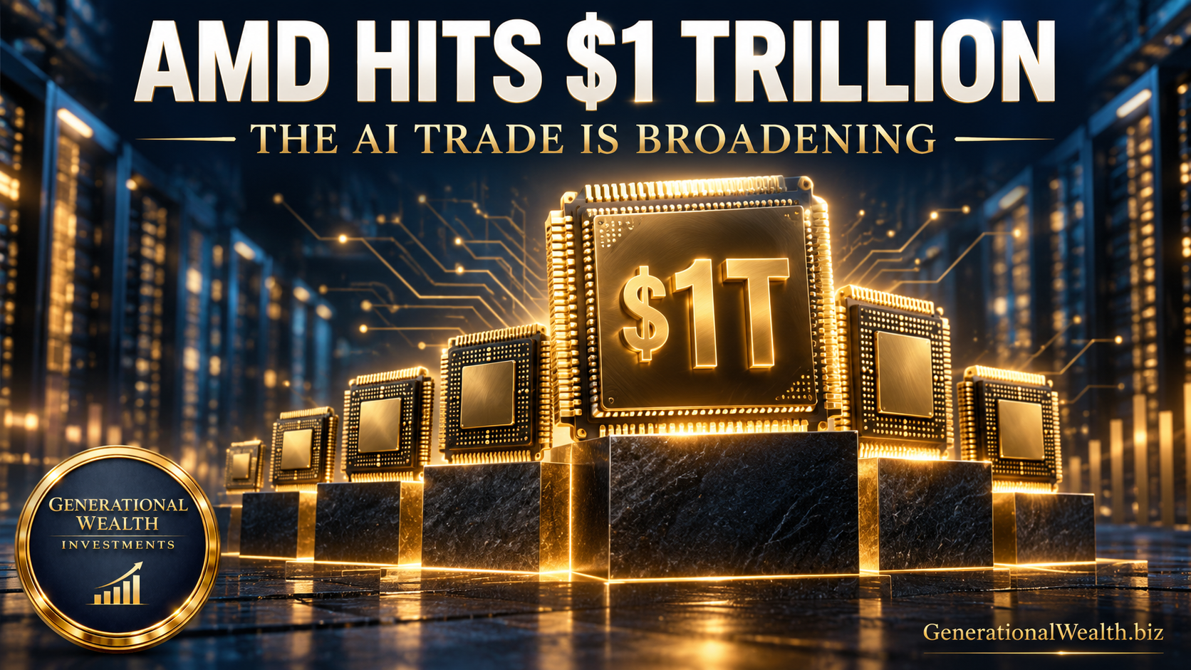 AMD Hits $1 Trillion: Why the Chip Rally Behind the Milestone Matters More Than the Number