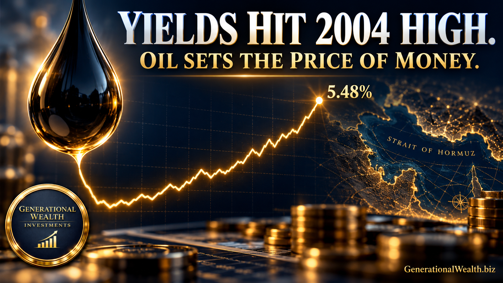 Oil Pushes the 30-Year Treasury Yield to Its Highest Level Since 2004