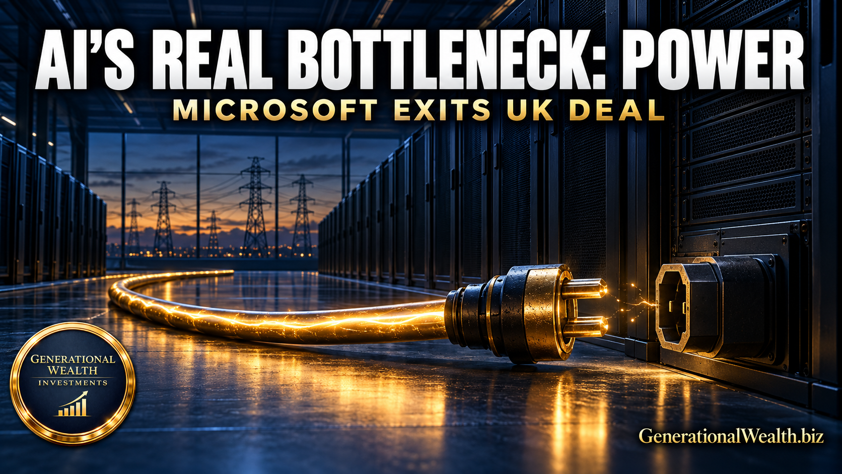 Microsoft Walks Away From a UK AI Data Center — and the Problem Isn’t Chips, It’s Power