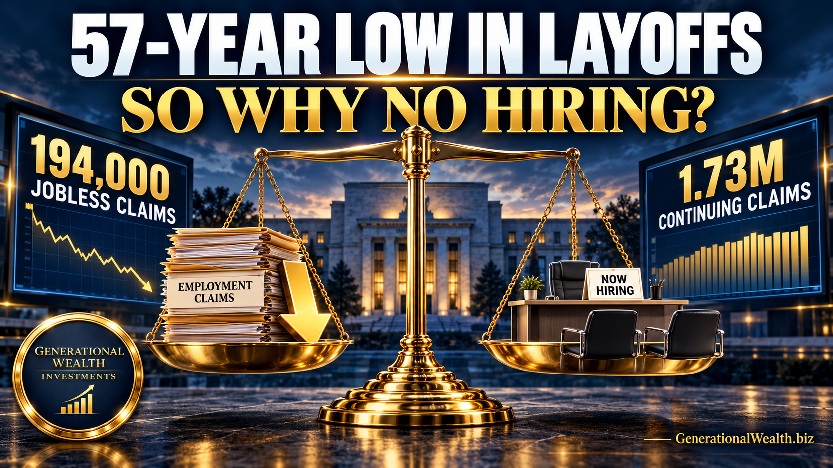 Layoffs Hit 57-Year Low — So Why Isn’t Anyone Hiring?
