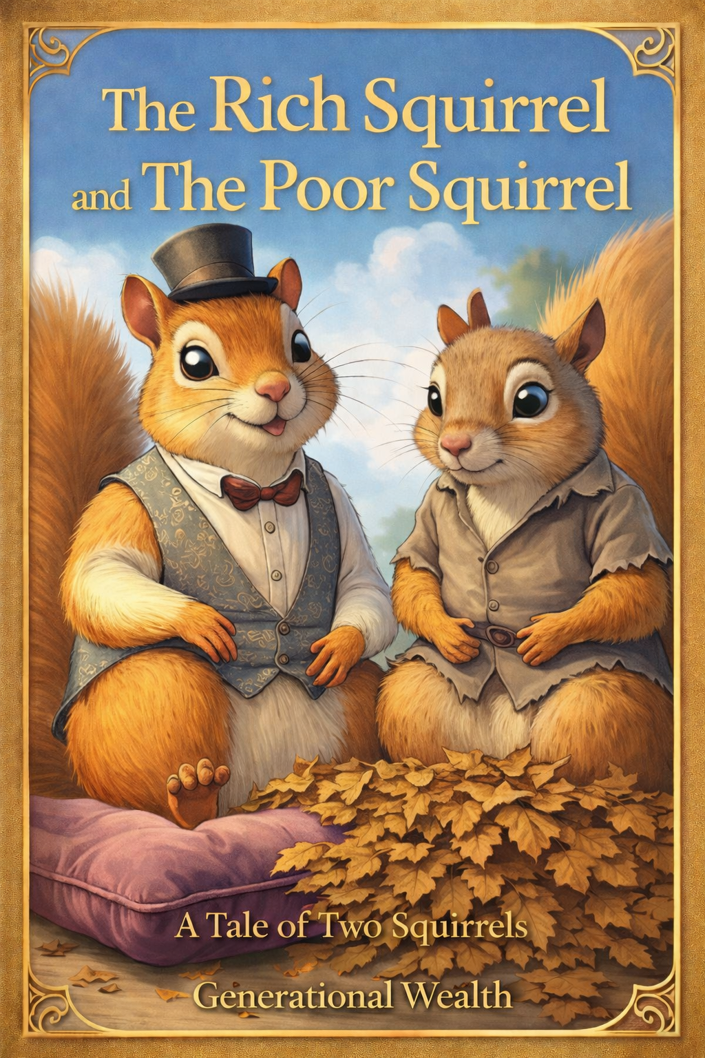 The Rich Squirrel and the Poor Squirrel (Children's Book)