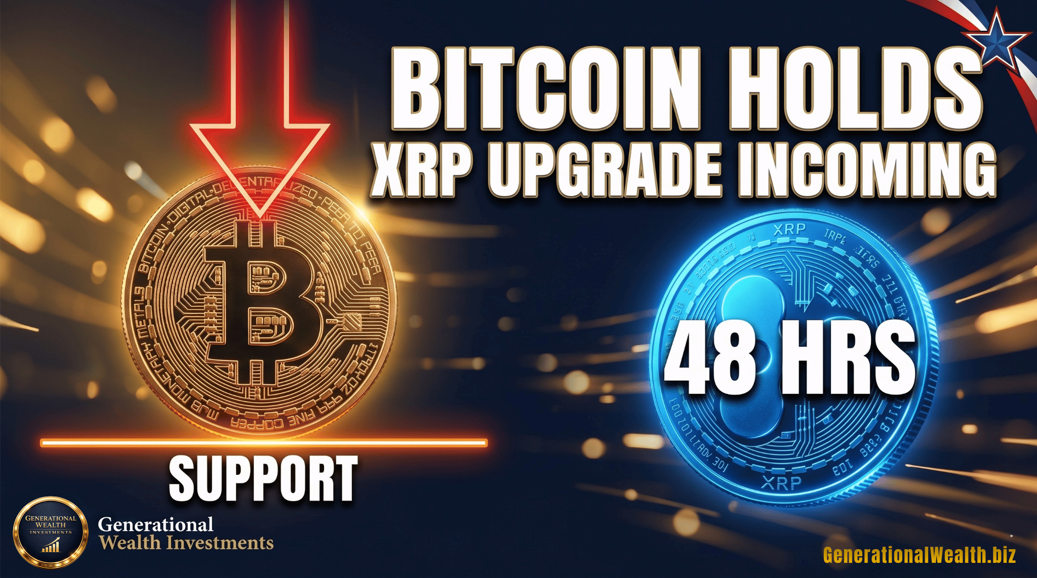 Bitcoin Holds Critical Support While XRP Mainnet Upgrade Is 48 Hours Away — Memorial Day Crypto Recap Thumbnail.png