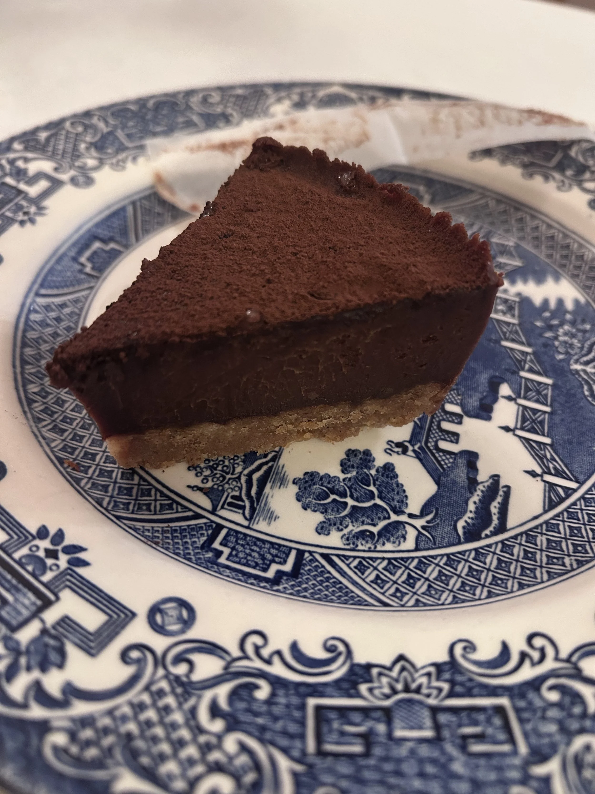 When a Chocolate Cake Becomes a Mirror