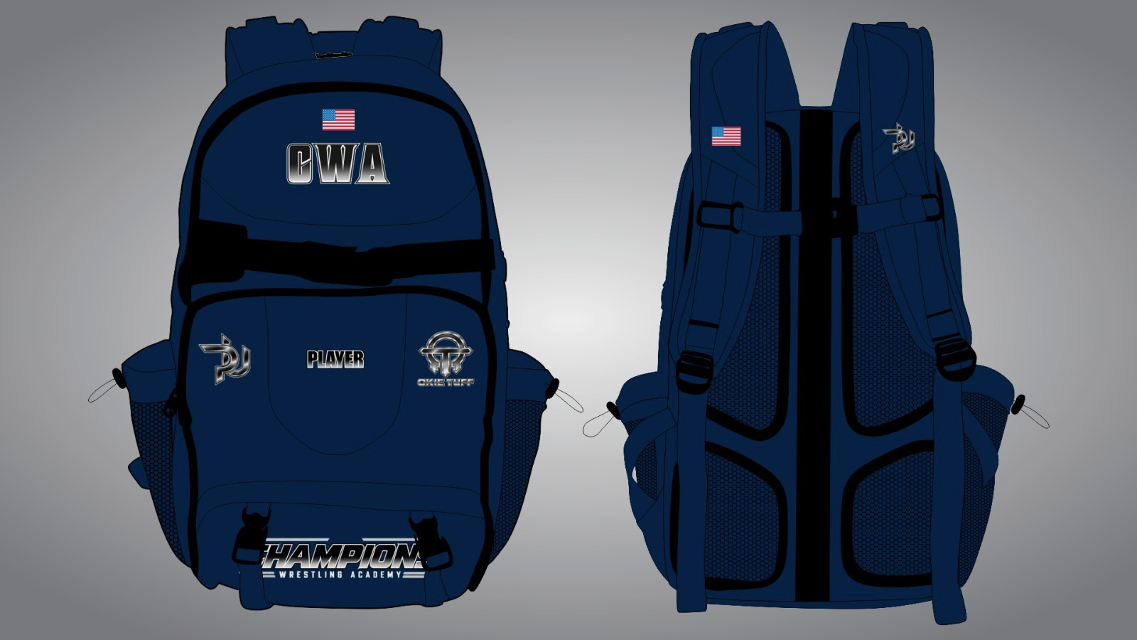 Champion Wrestling Academy Premium Backpack