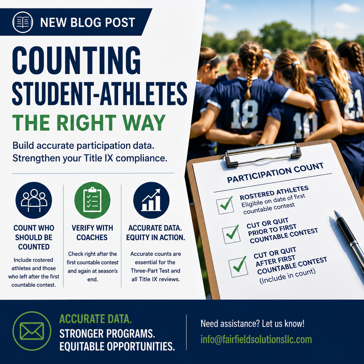 Counting Student-Athletes Correctly: The Foundation of Every Title IX Analysis
