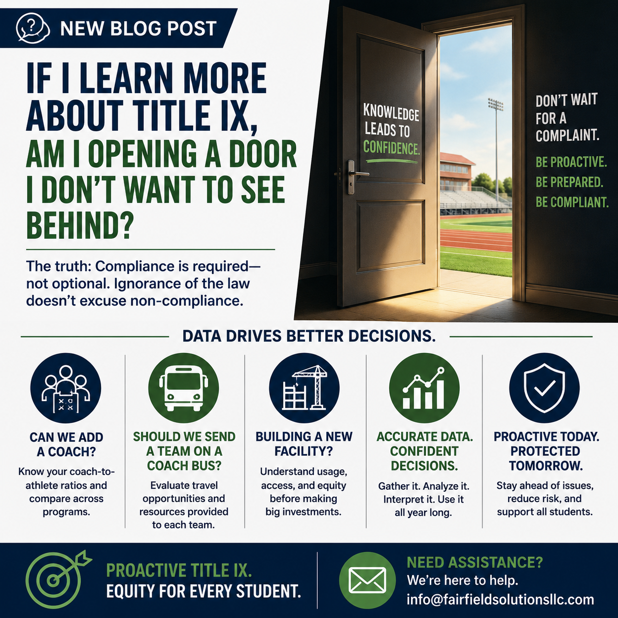 If I Learn More About Title IX, Am I Creating a Problem?