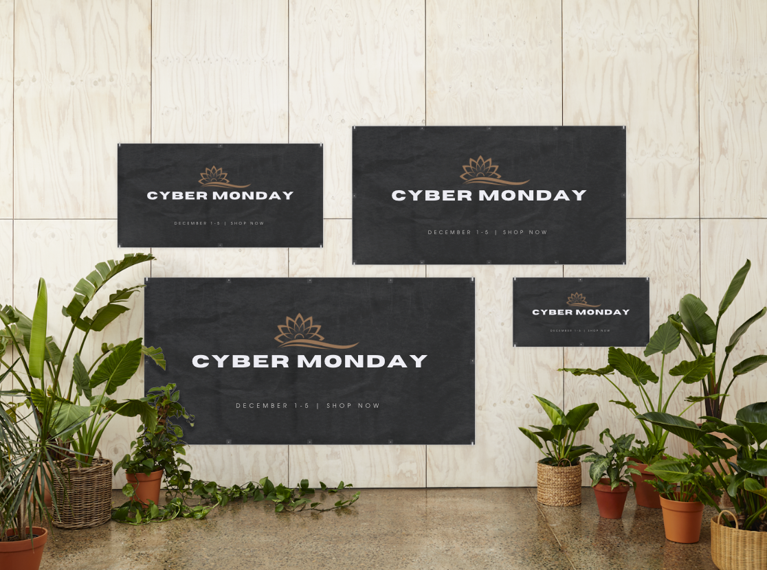 Cyber Monday Promo Banner