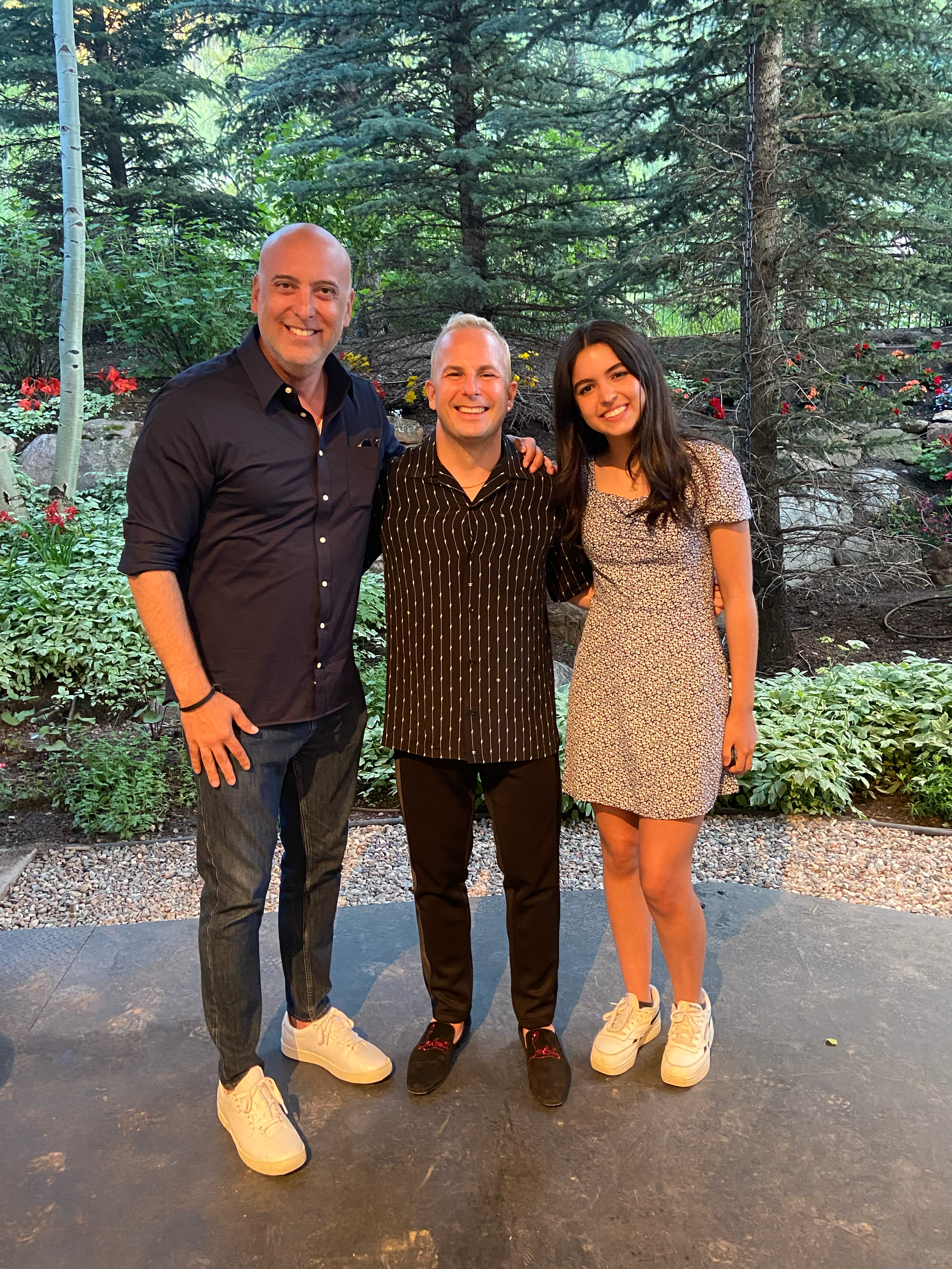 With Dad Alex España and Yannick Nezet-Seguin in Vail | 2023
