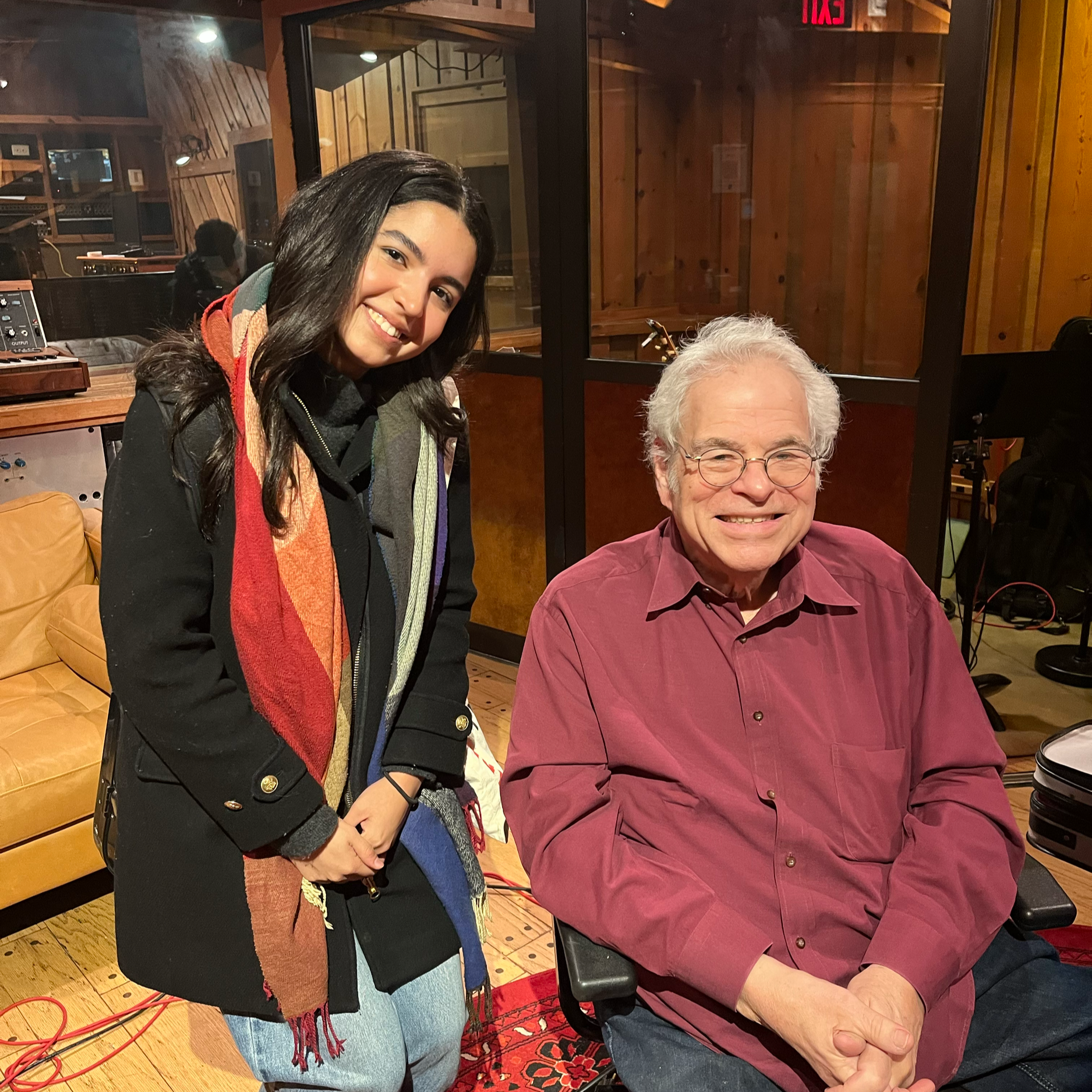 With Itzhak Perlman at Power Station at Berkeley NYC | 2025