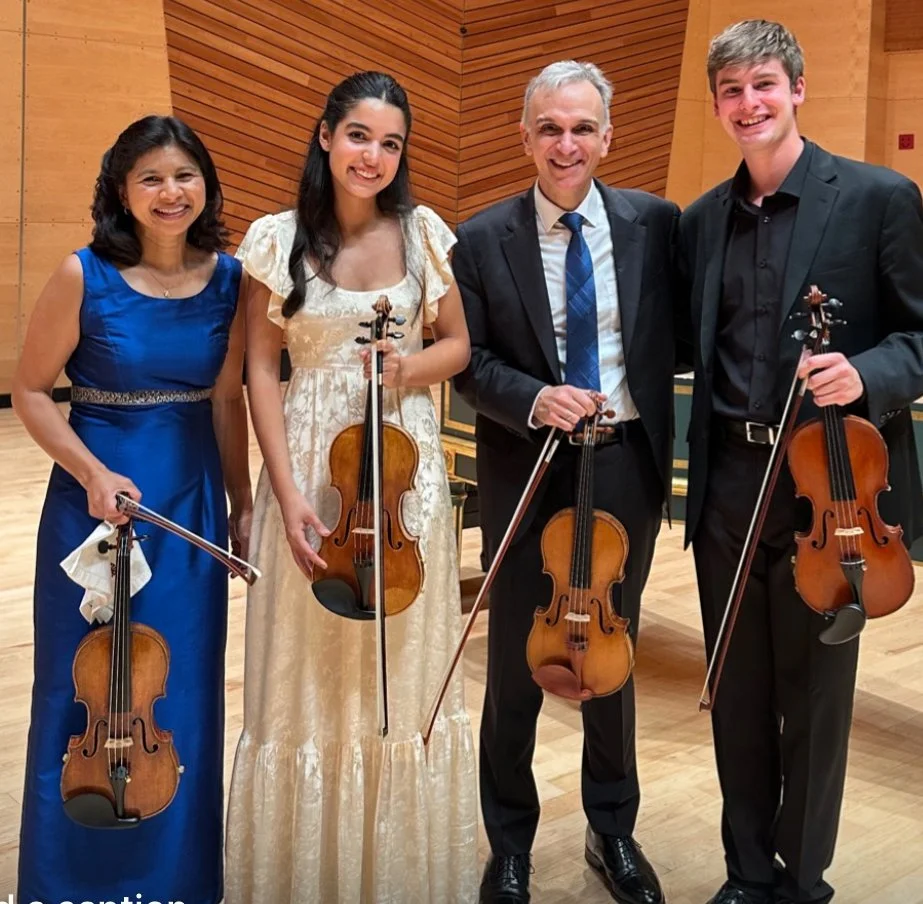 Vivaldi Concerto for Four Violins in B minor with Gil Shaham, Adele Anthony, and Kai Bryngelson, Harris Concert Hall, AMFS | 2025