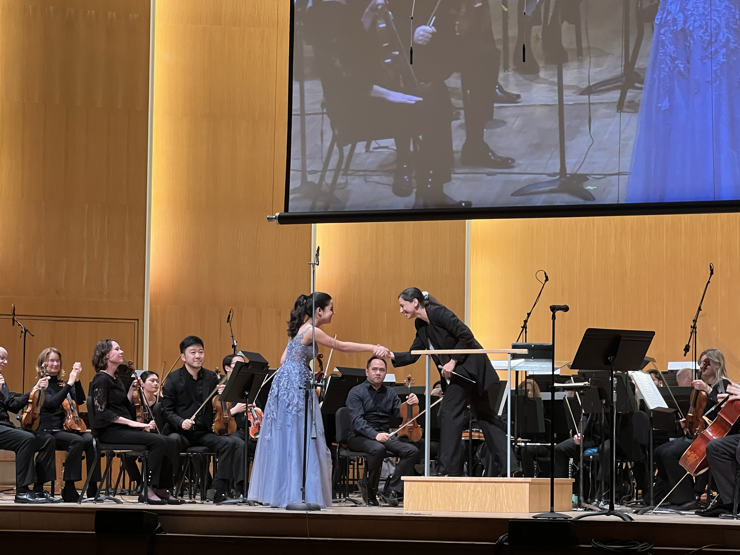Solo with the Buffalo Philharmonic Orchestra under Fernanda Lastra, Kleinhans Music Hall | 2023