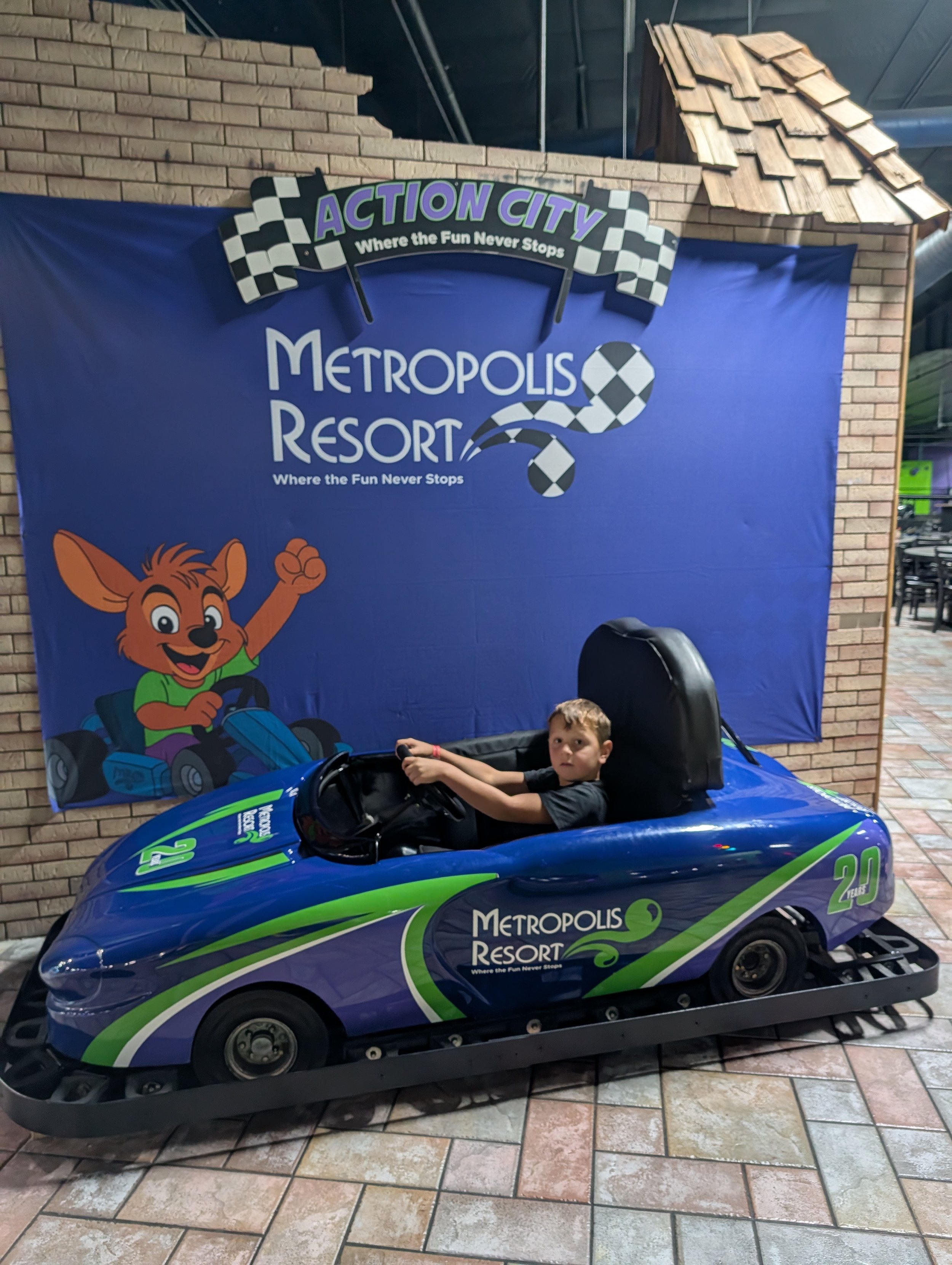Family Fun at Metropolis Resort Eau Claire: Arcade, Water Park &amp; Go-Karts Adventure