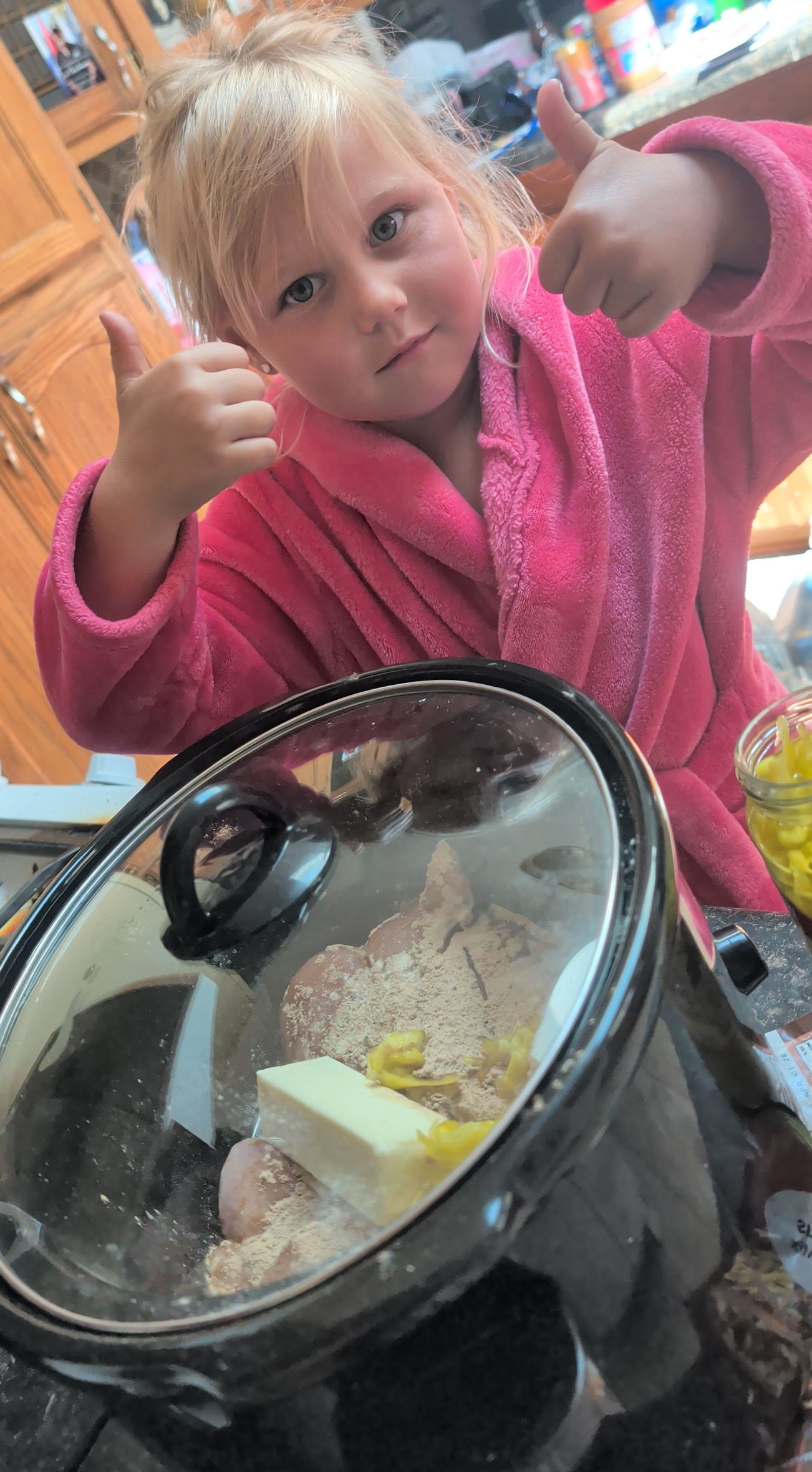 Easy Crockpot Mississippi Chicken