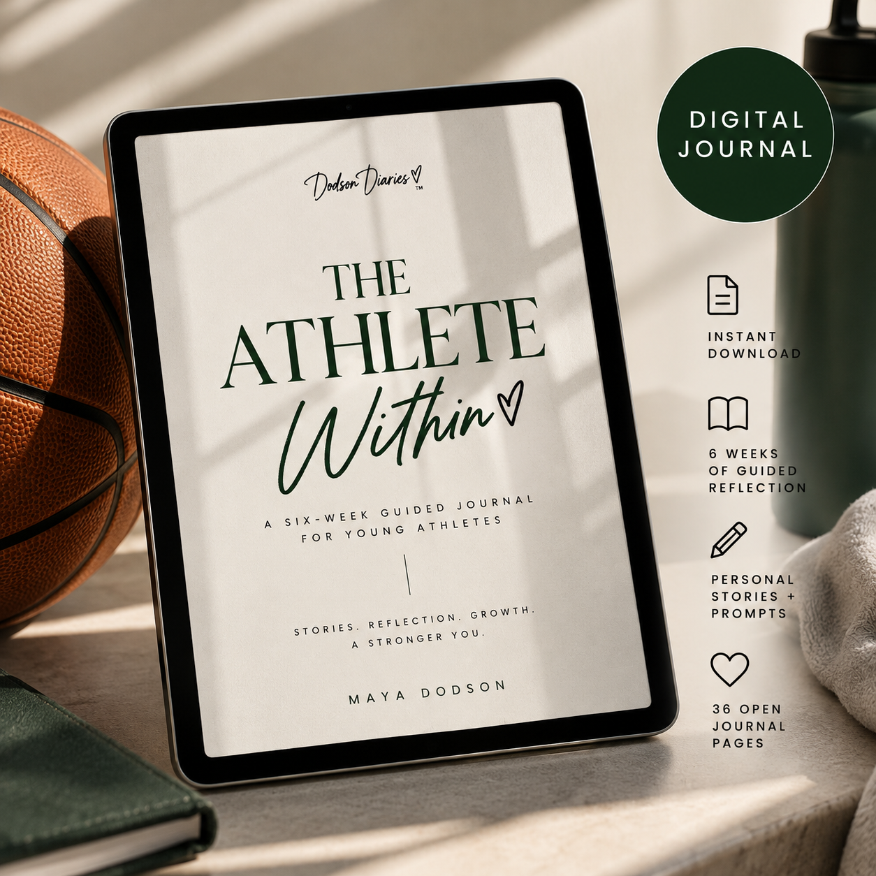 The Athlete Within: A Six-Week Guided Journal for Young Athletes