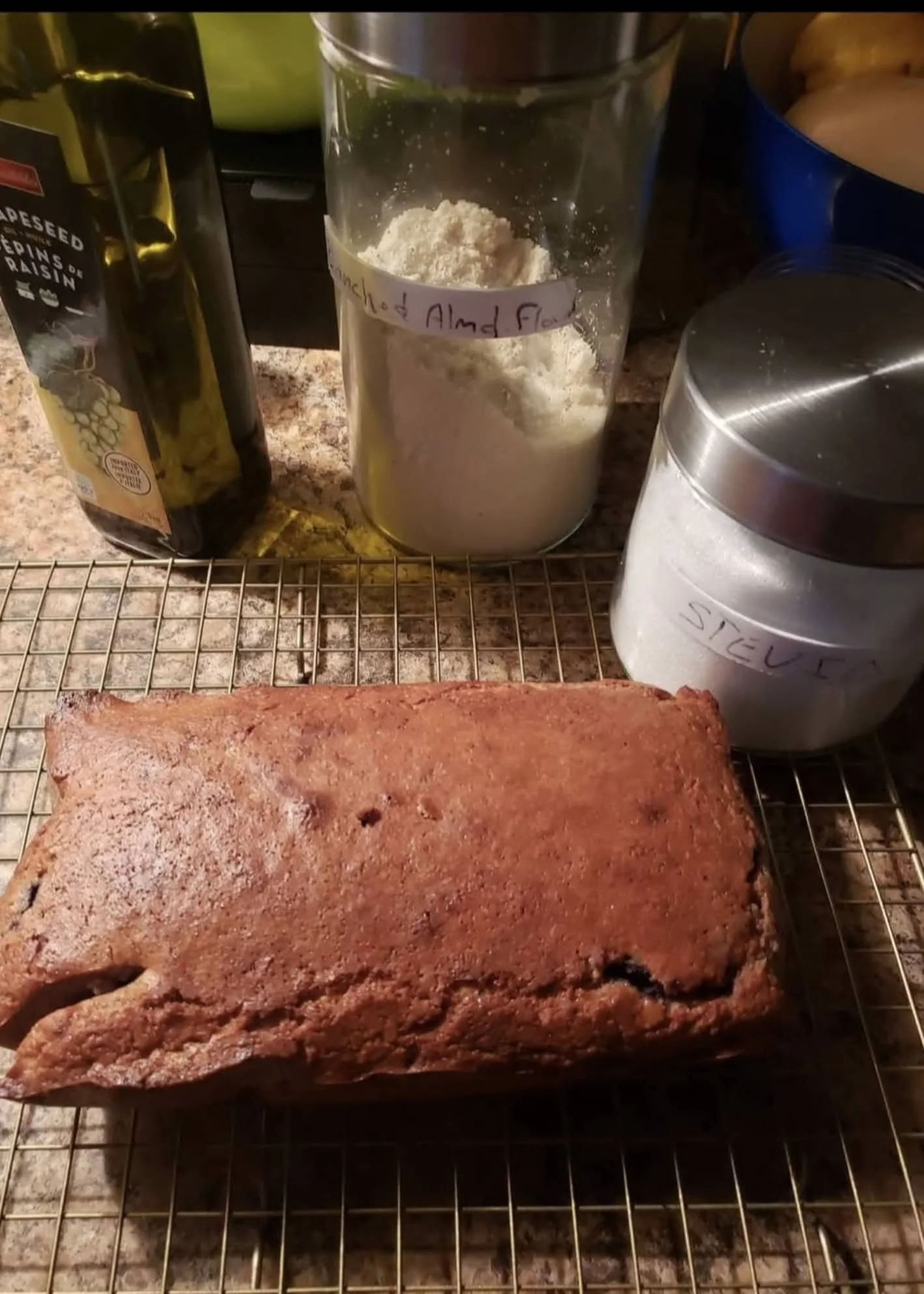 Keto almond flour bread