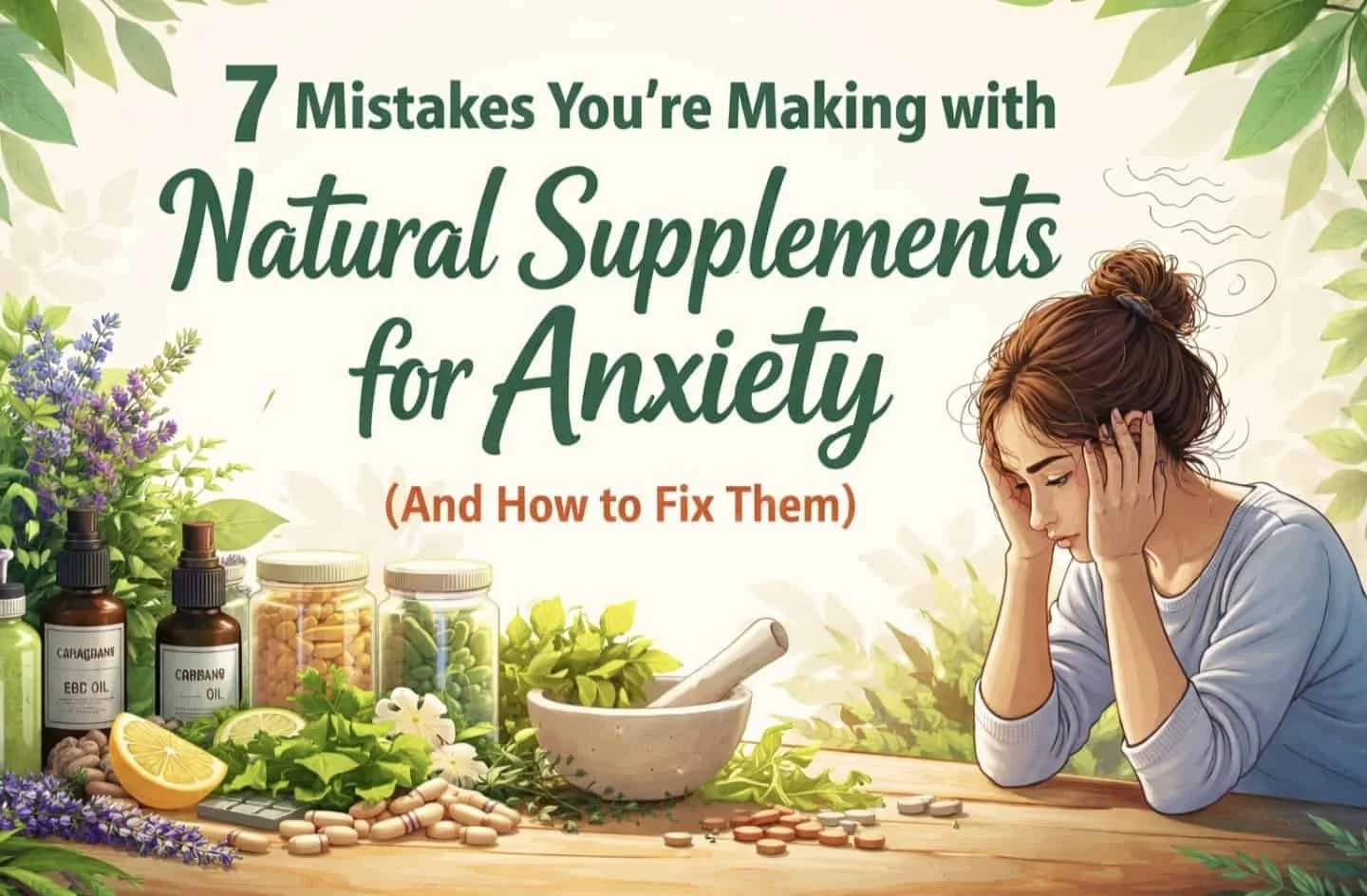 7 Mistakes You're Making with Natural Supplements for Anxiety (And How to Fix Them)

