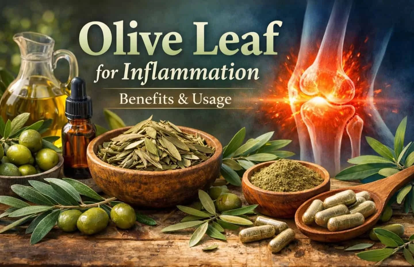 [HERO] Olive Leaf for Inflammation: Benefits & Usage