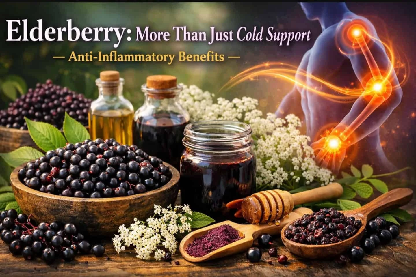 Elderberry: More Than Just Cold Support - Anti-Inflammatory Benefits