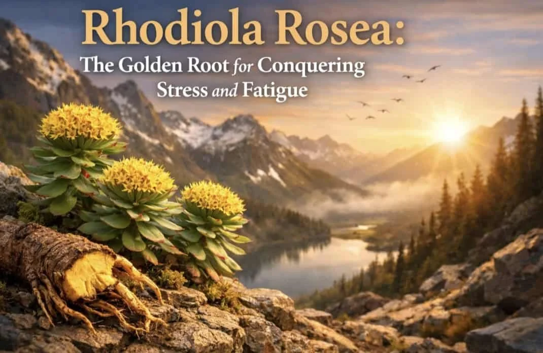 Rhodiola Rosea: The Golden Root for Conquering Stress and Fatigue