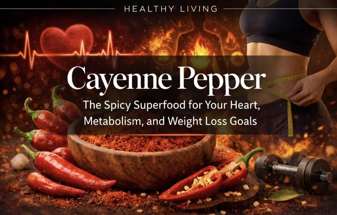 Cayenne Pepper: The Spicy Superfood for Your Heart, Metabolism, and Weight Loss Goals
