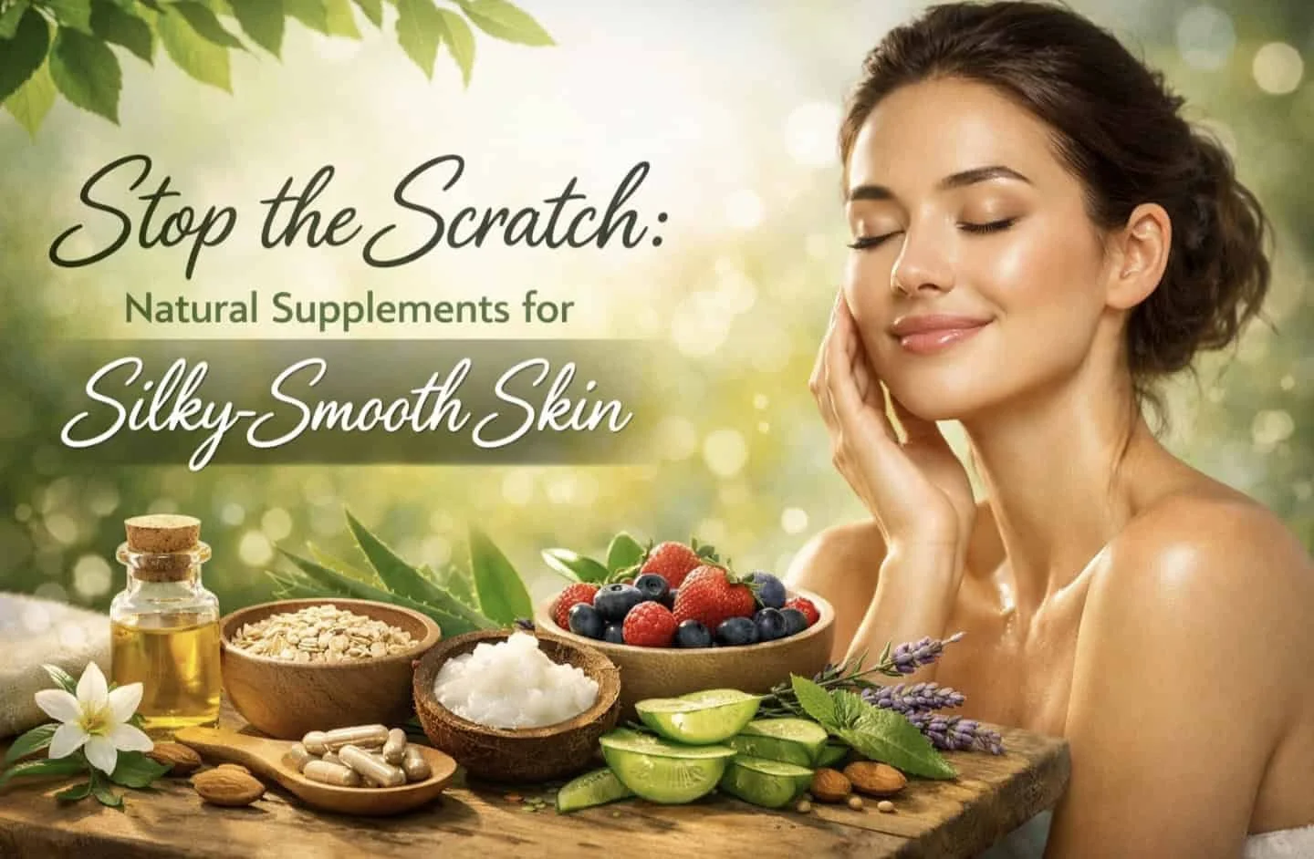 [HERO] Stop the Scratch: Natural Supplements for Silky-Smooth Skin