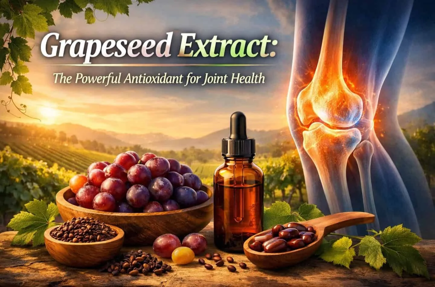 Grapeseed Extract: The Powerful Antioxidant for Joint Health