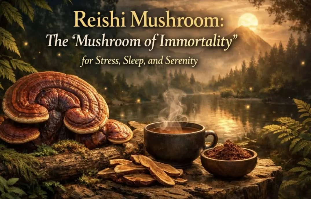 Reishi Mushroom: The 'Mushroom of Immortality' for Stress, Sleep, and Serenity