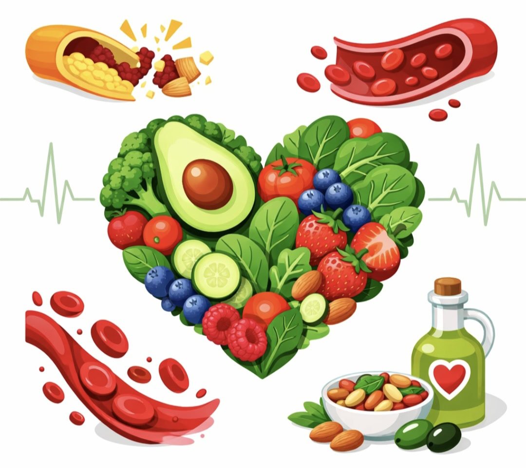 Heart-healthy foods and cholesterol support with garcinia cambogia supplementation