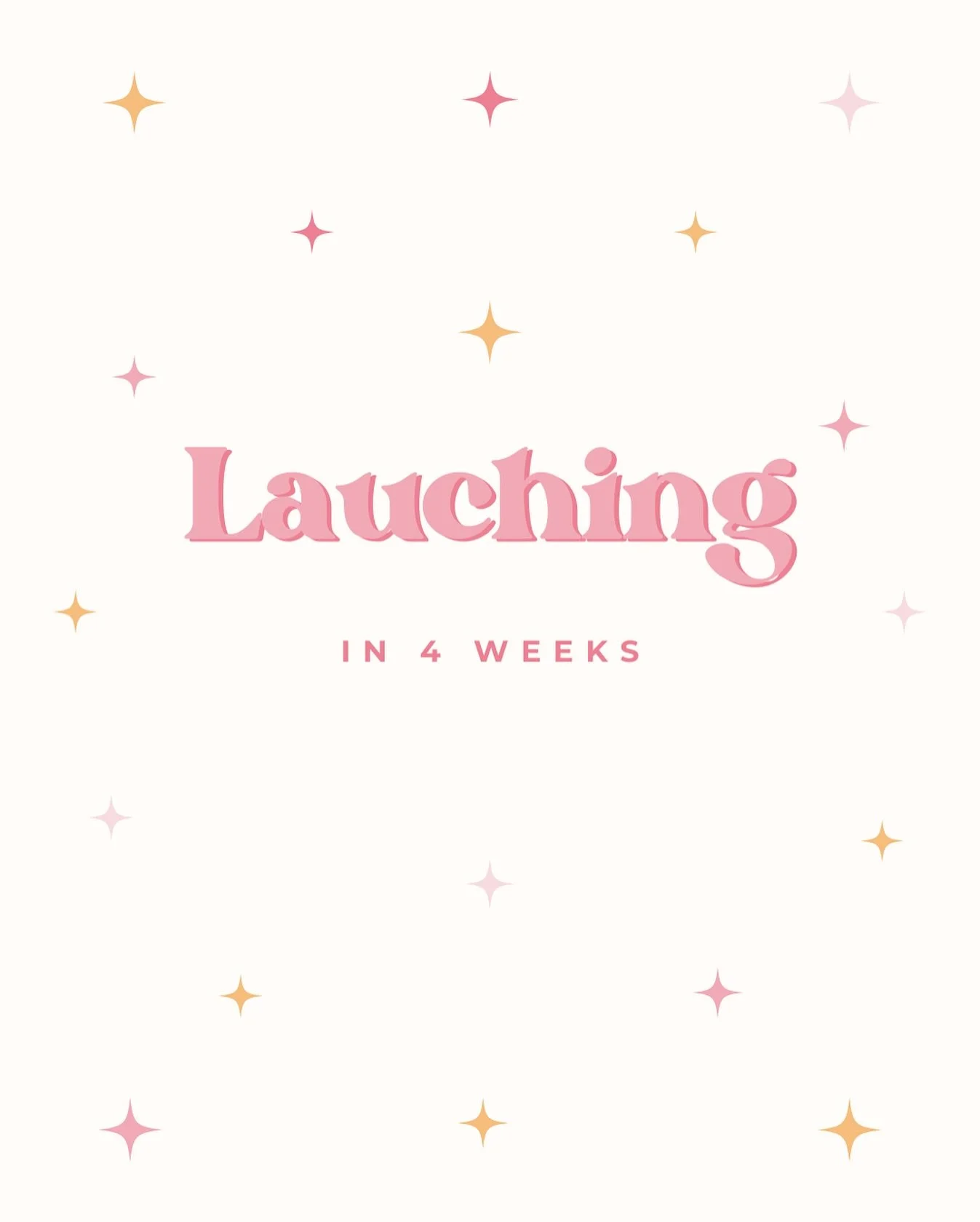 We are officially 4 weeks away from launch!! 
I&rsquo;ve been quietly working behind the scenes to bring something truly special to life, and I can&rsquo;t wait to finally share it with you. 
Mark your calendars, because in just one month, you&rsquo;