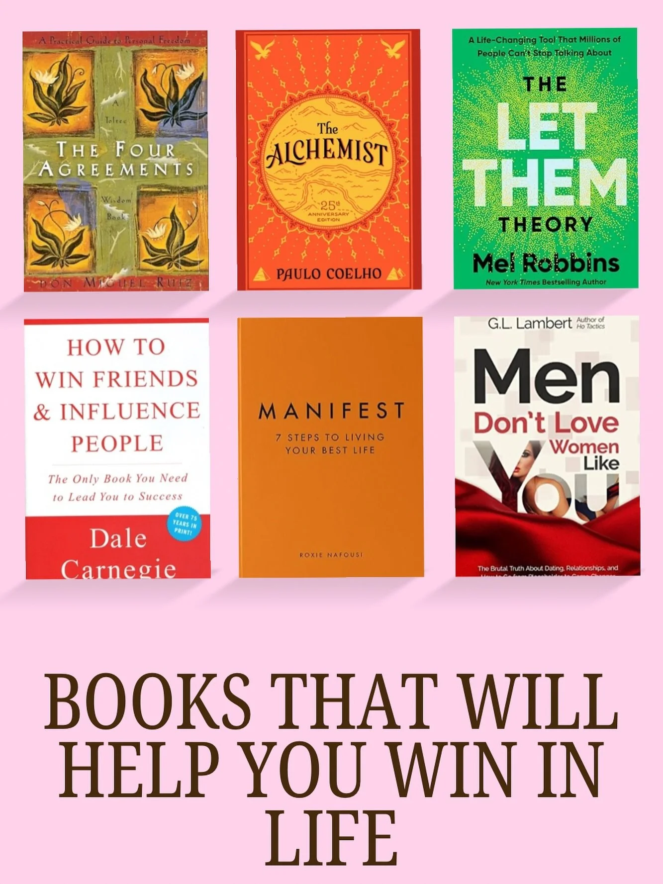 Personal growth starts with the knowledge you choose to feed your mind.
These are some of the most powerful books that have helped me shift my mindset, build confidence, and create lasting change.
If you&rsquo;re ready to transform your life, start w