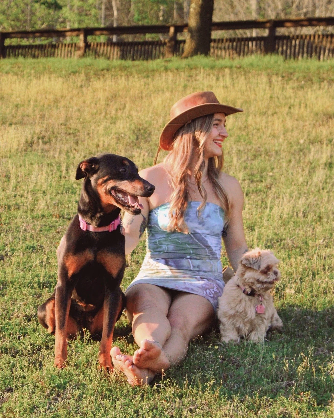 Living that slow life where the dogs run free 💛🐾