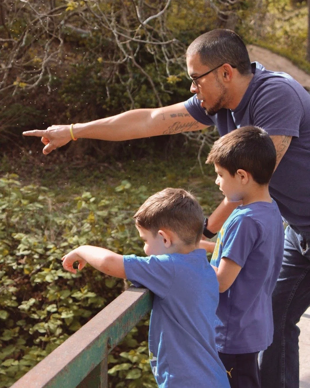 Together, discovering the quiet magic of nature. 🐸