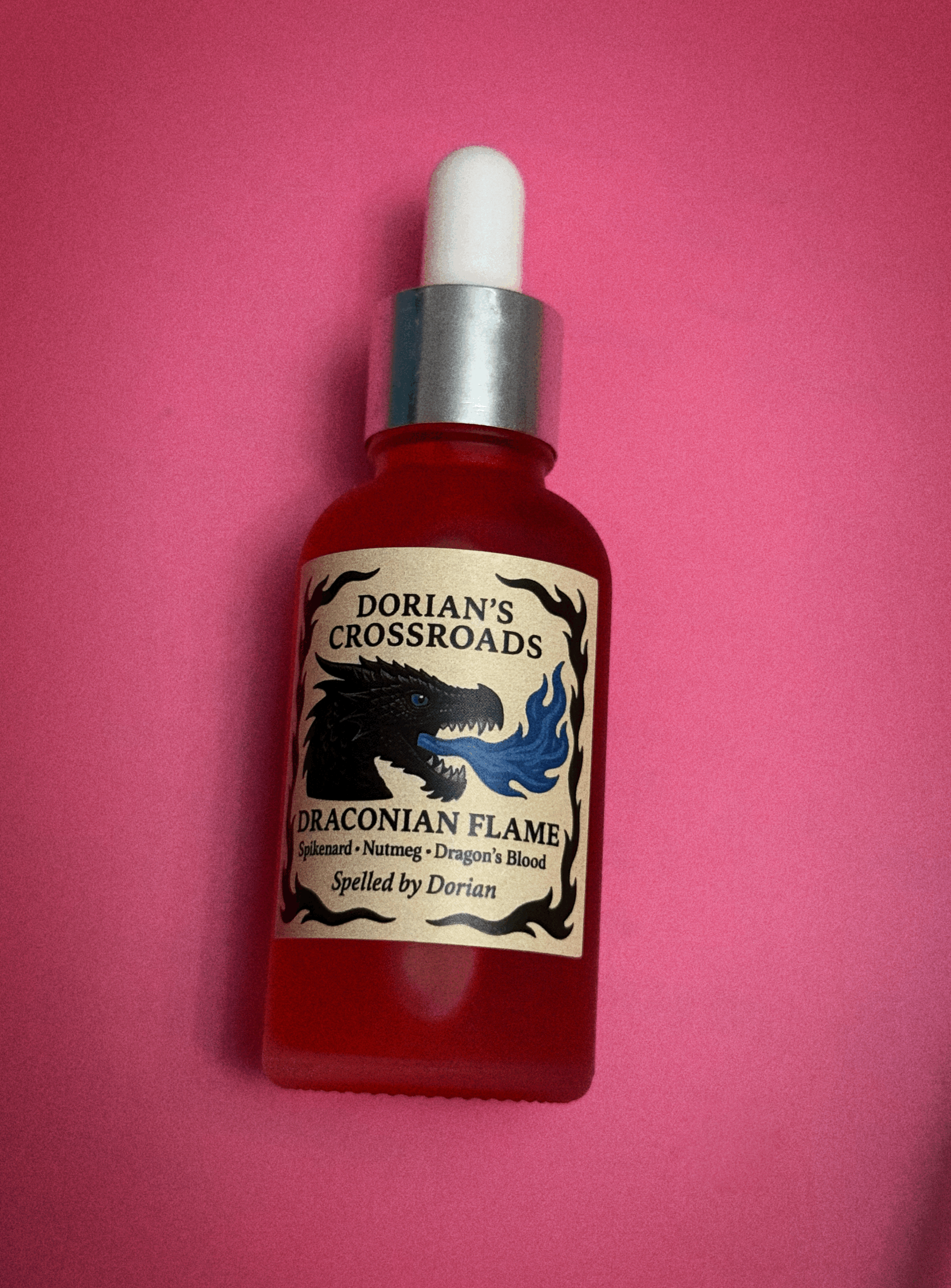 Draconic Flame - Spelled Oil