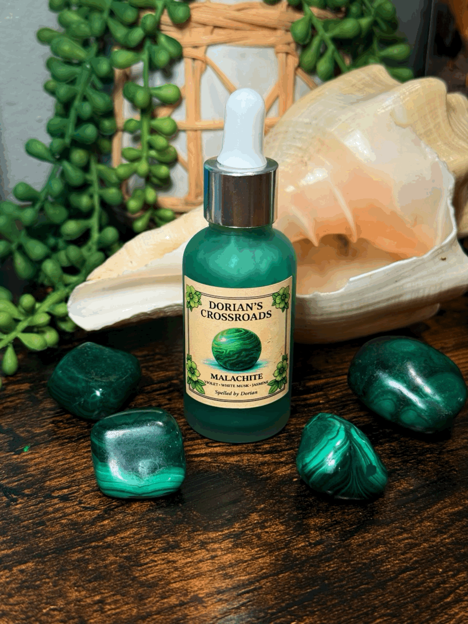 Malachite - Spelled Oil