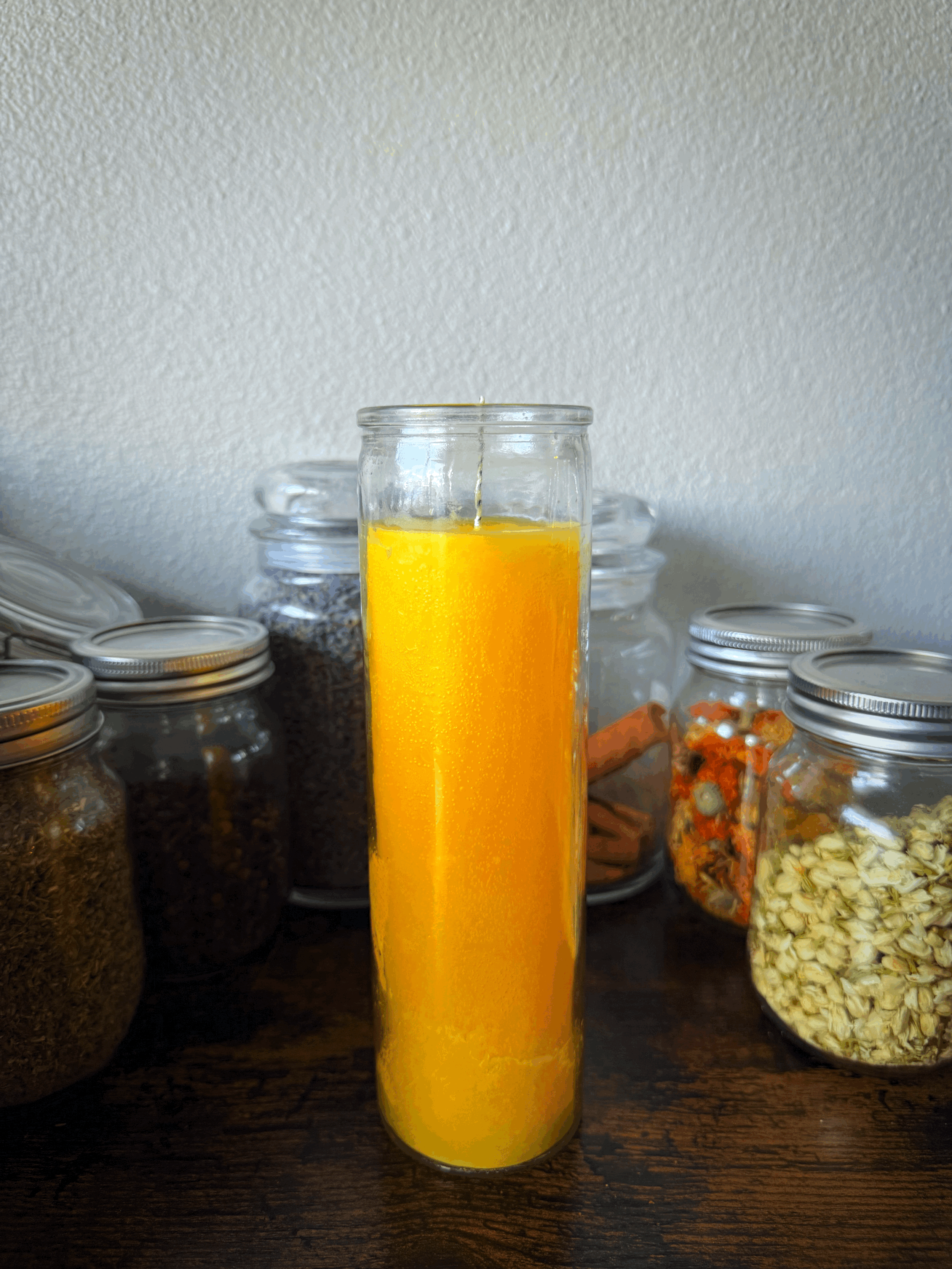 Yellow 7 Day Ritual Candle